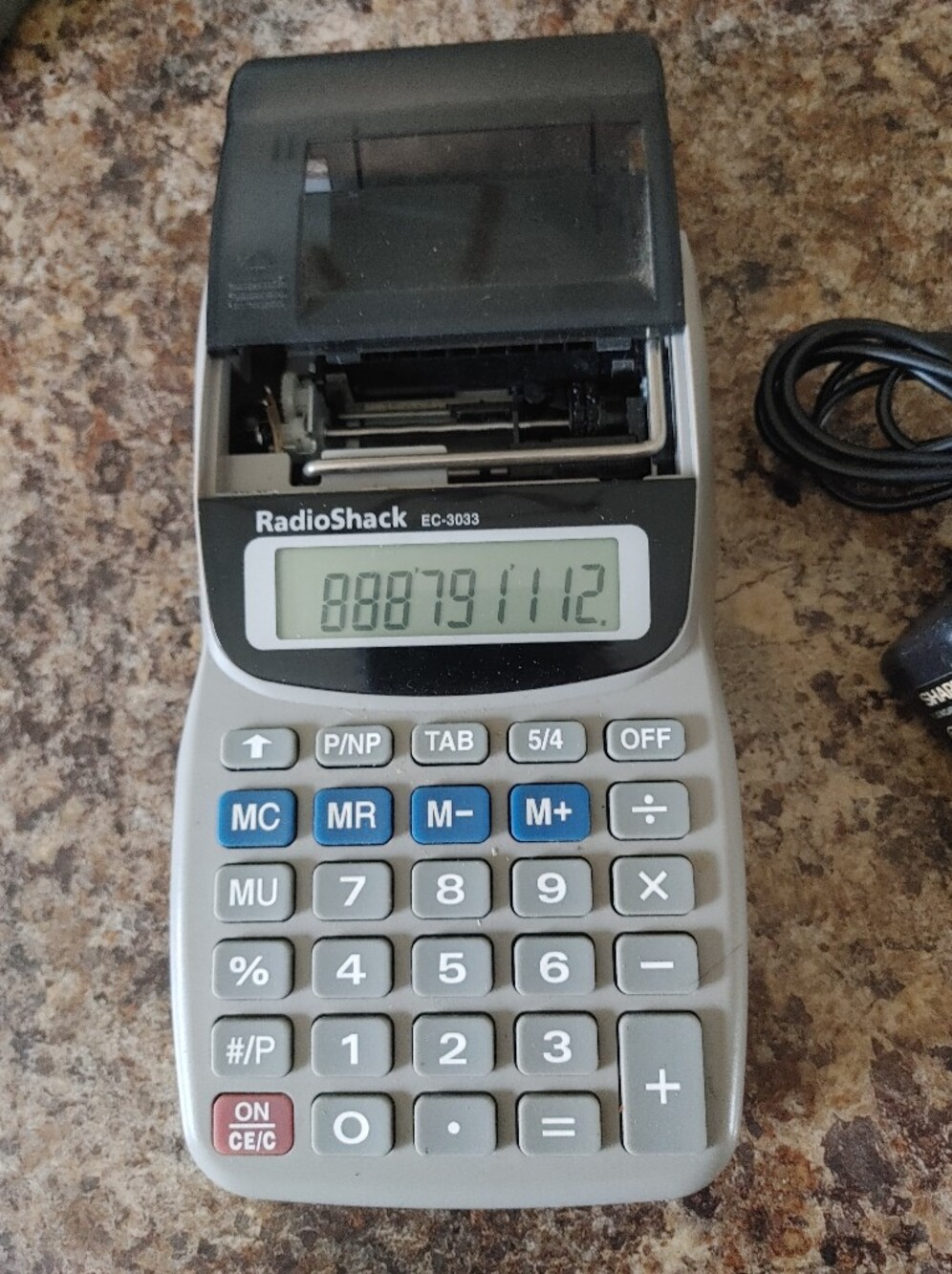 RadioShack EC-3033 Portable Calculator - Picture 7 of 7